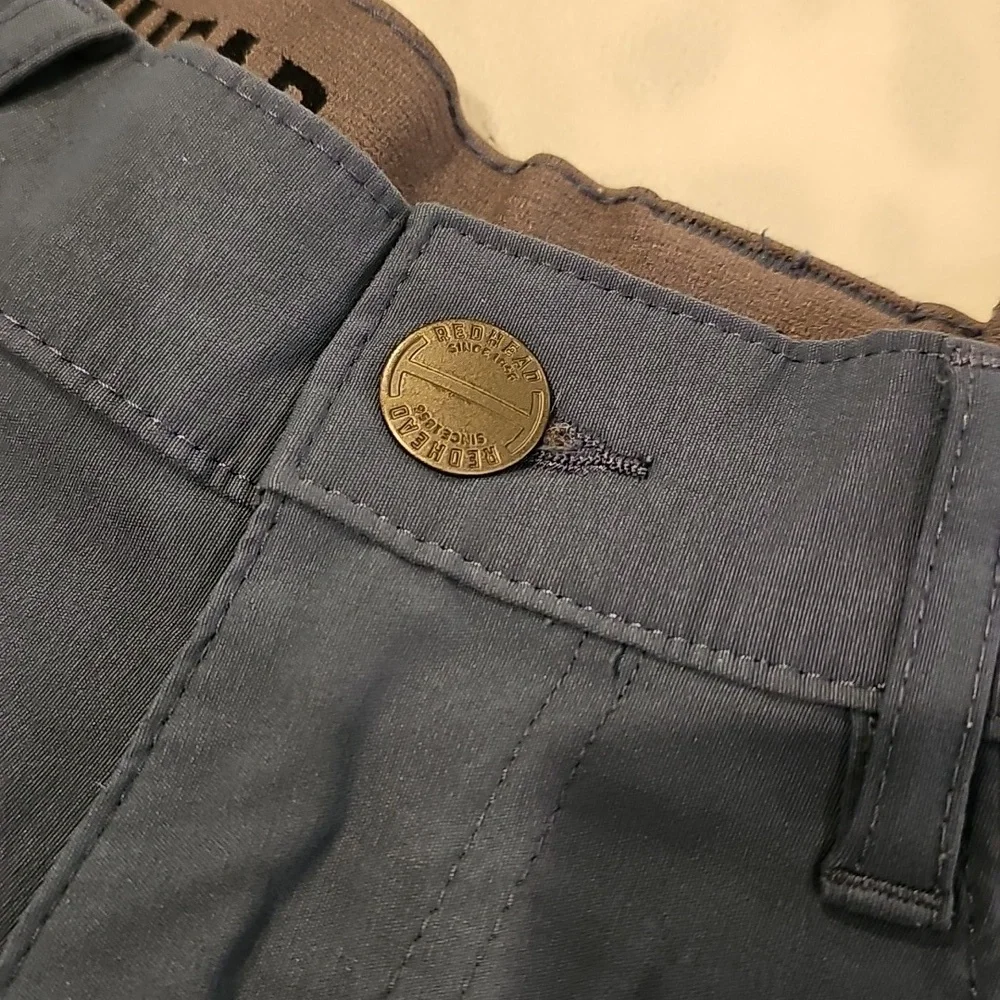 Redhead Mens Nylon Short Size 34 Blue - Picture 2 of 8